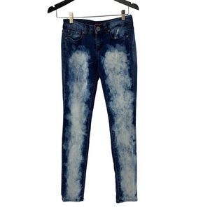 Bongo Acid Wash Jeans Release Year 2014 Size 1 XS Skinny Stretch Low Rise 4063